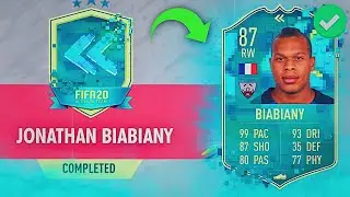 87 'FLASHBACK' BIABIANY SBC CHEAPEST SOLUTION - #FIFA20 87 Jonathan Biabiany Flashback SBC Cheap Way