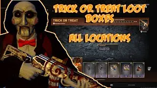 ALL TRICK AND TREAT LOOT BOX LOCATIONS (Superstore, Gulag, Train, Dam, Military etc) | Warzone