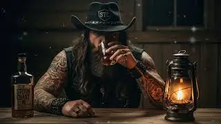 Dark Country Desert Roads | Gritty Americana Folk Blues & Midnight Drive Mood
