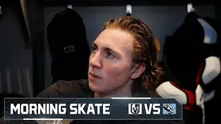 Logan Cooley and Andr&eacute; Tourigny | 11.24 Morning Skate