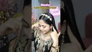 Meesho Parineeti style studded hairband 💕✨