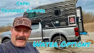 Capri Truckbed Camper--Water Options