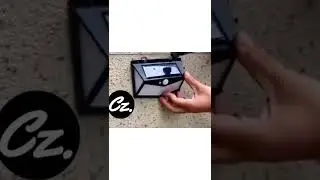 L&aacute;mpara con sensor de movimiento Luz continua