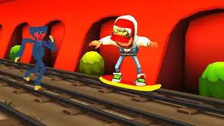 Subway Surfers Vs Huggy Wuggy