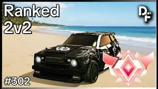 Игровой процесс Rocket League 2v2 GC2 (с комментариями)