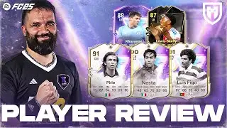 FUTURE STARS REVIEW ||| PIRLO 91, NESTA 90, FIGO 91, KHUSANOV 88, LEWIS-SKELLY 87 ||| FC25