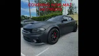 DODGE CHARGER MATTE BLACK COVERING NOIR MAT 0617982112