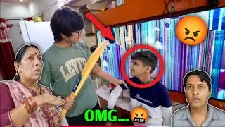 Badi Mummy Ke Sath Prank Ho Gya 🧐😤 #trending #souravjoshivlogs #facts @souravjvlogs 
