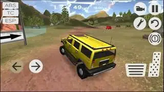 EXTREME SUV DRIVING SIMULATOR - MEGA RAMP RACING CAR | ANDROID , IOS GAMEPLAY |