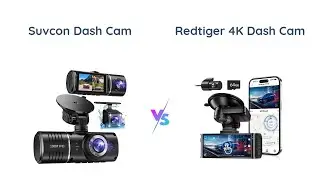SUVCON Dash Cam vs REDTIGER 4K Dash Cam 🚗🎥 Comparison Review!