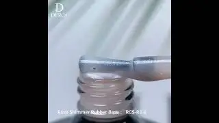 Rose Shimmer Rubber Base&mdash;&mdash;RCS-RE08