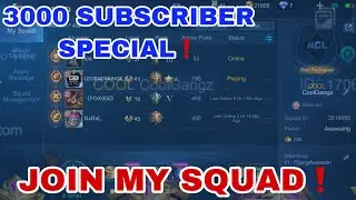 3000 SUBSCRIBER SPECIAL