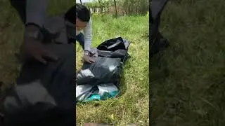 Folding the boat - Solar Marine