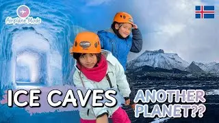 Is This Another Planet? Katla Ice Cave Through Kids&rsquo; Eyes!