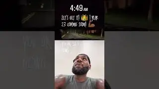 Bron&rsquo;s been in the lab early morning 🧪👀 (via @kingjames, @pr_rwtw/IG)