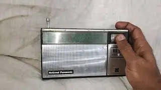 National panasonic R-217R made in taiwan 1050rs.
