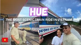 The Most Scenic Train Ride in Vietnam! Da Nang to Hue via Hai Van Pass 🇻🇳