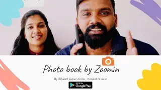 Zoomin app photo book,by Flipkart super coins!! *Honest review,😃Full Process Of Order In Malayalam 🔥