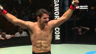 Christophe Vandijck obriga Dwayne Hinds a bater no One FC 22