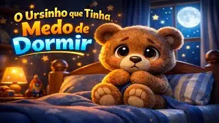 O ursinho que tinha medo de dormir!