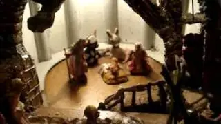 belen en movimiento de Lazaro Rosillo,La Ñora (Murcia)