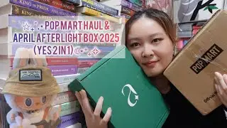 ✩₊˚.⋆ Pop Mart Haul & April Afterlight Box 2025 (Yes 2 in 1) ☾⋆⁺₊✧