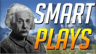 CS:GO - When PRO PLAYERS Make SMART PLAYS (200 IQ Plays)
