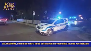 Caltagirone, Furti nelle abitazioni, fenomeno in crescendo. Sale la tensione in seno alle vittime