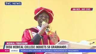 EKSU Medical College Inducts 58 Graduands