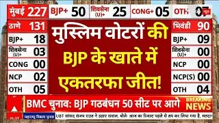 BMC Elections Result: मुस्लिमों ने एकतरफा दिलाई जीत! | Maharashtra Vote Counting | BJP