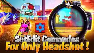 Best SetEdit Commands for OB45 Update Get 99% Headshot Rate 🔥🇧🇷| Free Fire Headshots Settings