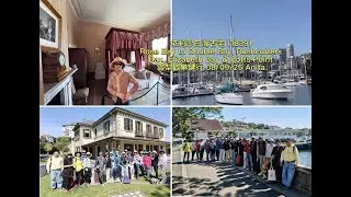 依莉莎白灣古宅，Rose Bay to Double Bay, Rushcutters Bay, Elizabeth Bay & Potts Point 雪梨歡樂健行 08/09/25 Anita