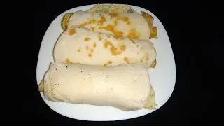 Tasty And Easy Kuboos Roll//omlette roll