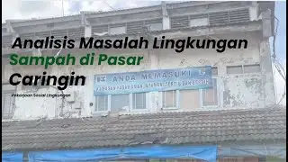 Analisis masalah linkungan di pasar Caringin