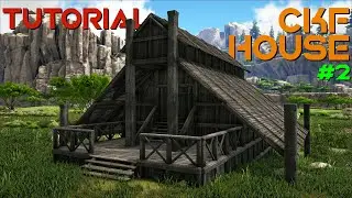 Ark Modded House Tutorial #2 - How to build this house using the castles, keeps and forts mod