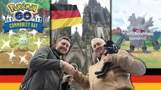 I FLEW To Germany For *Mankey Community Day* With @IanWaterfall in Pokemon GO!
