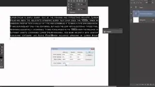 Adobe Photoshop - Tutorial 16 - Paragraph Panel and Paragraph Styles