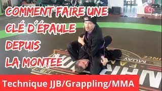 Comment faire une cl&eacute; d&rsquo;&eacute;paule depuis la mont&eacute;e (omoplata)
