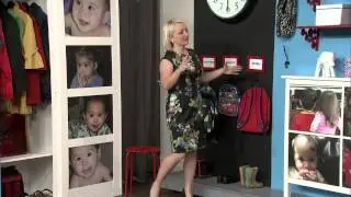 How to organize a kid-friendly foyer
