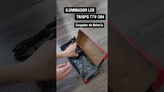#unboxing Iluminador Luz Led Triopo TTV-204 por @CataDeandreaph