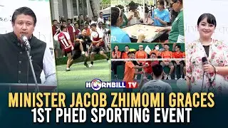 MINISTER JACOB ZHIMOMI GRACES 1ST PHED SPORTING EVENT