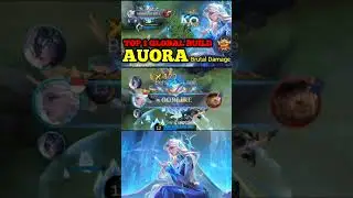 Top 1 Global Build Aurora 2024 #shorts #top1globalaurora #superkill #mobilelegends #aurora
