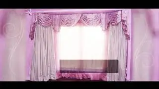 Canopy Bed Crown and Motorized drapes