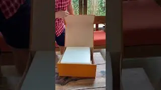 Louis Vuitton Face shield Unboxing video