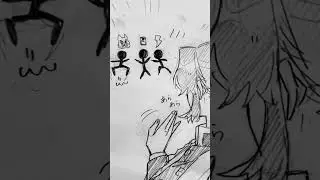 視線#鬼滅の刃イラスト #ぎゆしの