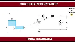 ✅Circuito recortador ✅Problema 2.35 Boylestad Teoria de circuitos y dispositivos electronicos