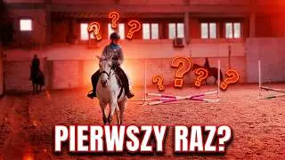 vlog 13 ze stajni Victor, dzisiaj pierwsze skoki na Rysce 🐴