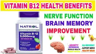 Natrol energy support vitamin B12 5000 MCG fast dissolve dietary supplement tablets benefits