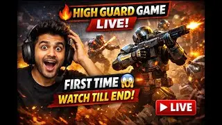 “🔥 High Guard Game LIVE | First Time Playing 😱 | Shorts Live”