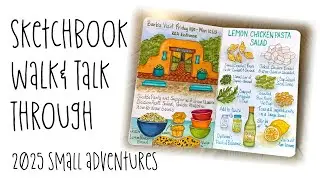 Happy New Year and a Sketchbook Walk Through